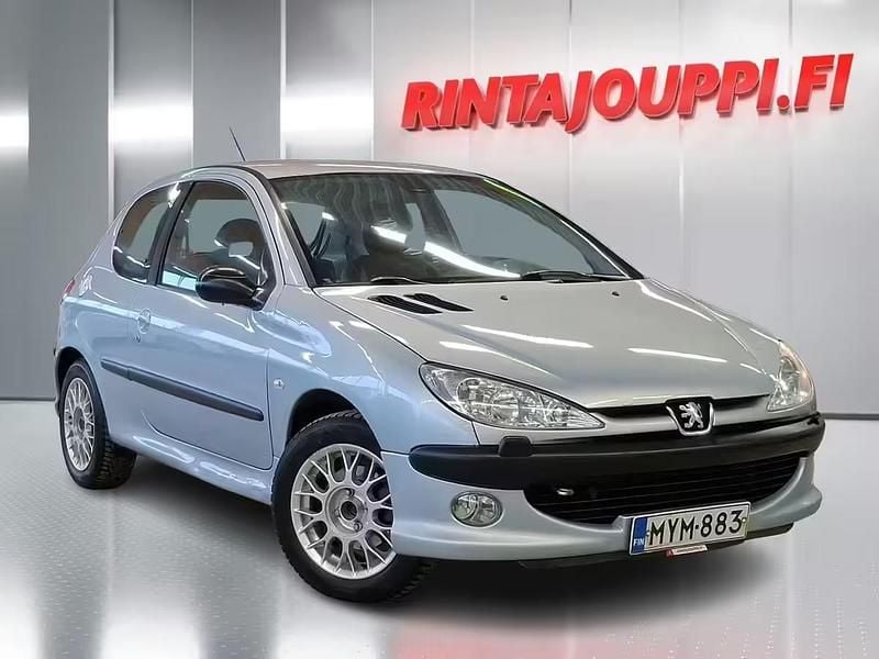 Käytetty Peugeot 206 GTi 135 HP (99 kW) 2000 Harmaa Viistoperä