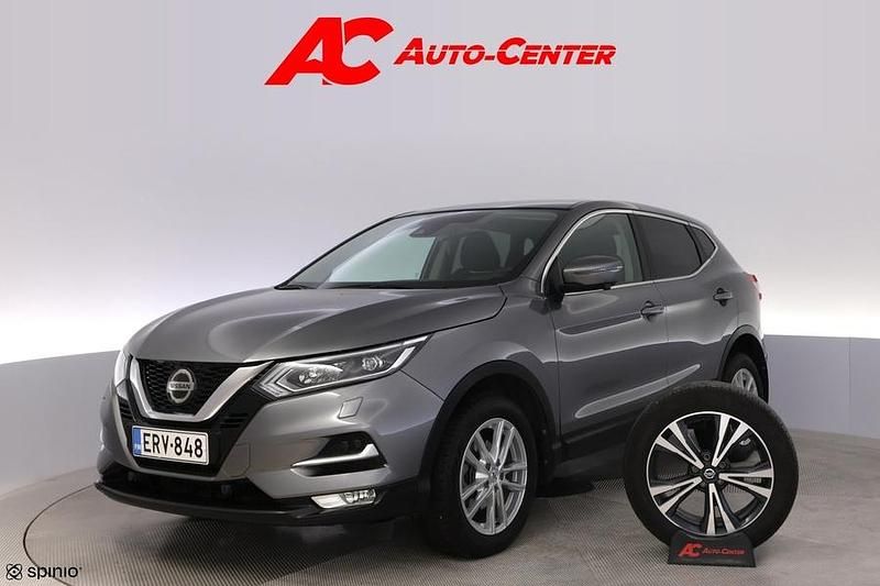 Harmaa Käytetty 2020 Nissan Qashqai N-Connecta Katumaasturi | 21 590 € (Perustarjous) - Kuva 1/4