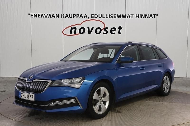 Sininen Käytetty 2020 Skoda Superb Ambition Farmari | 21 470 € (Supertarjous) - Kuva 1/4