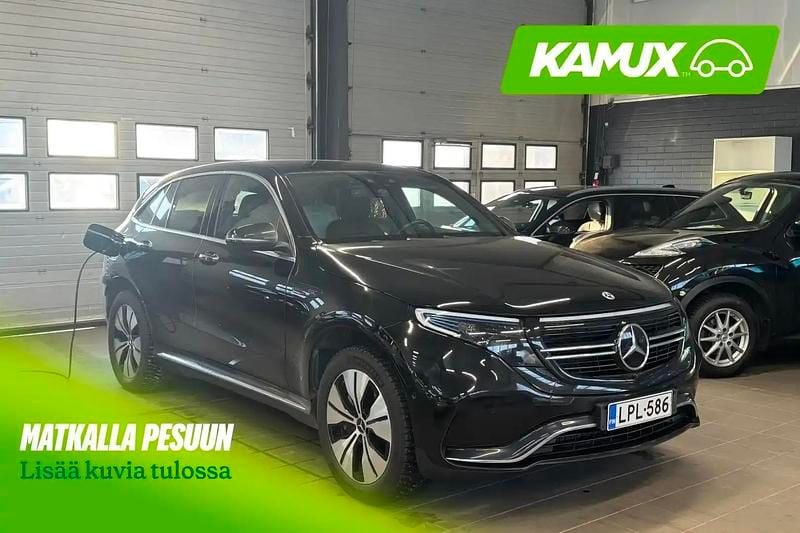 Musta Käytetty 2021 Mercedes EQC400 AMG Katumaasturi | 32 680 € (Hyvä tarjous) - Kuva 1/4