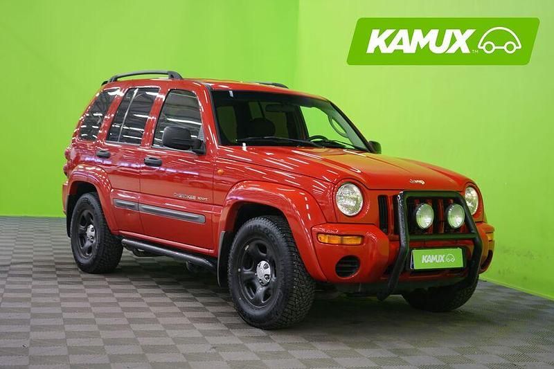 Punainen Käytetty 2002 Jeep Cherokee Katumaasturi | 4 900 € - Kuva 1/3