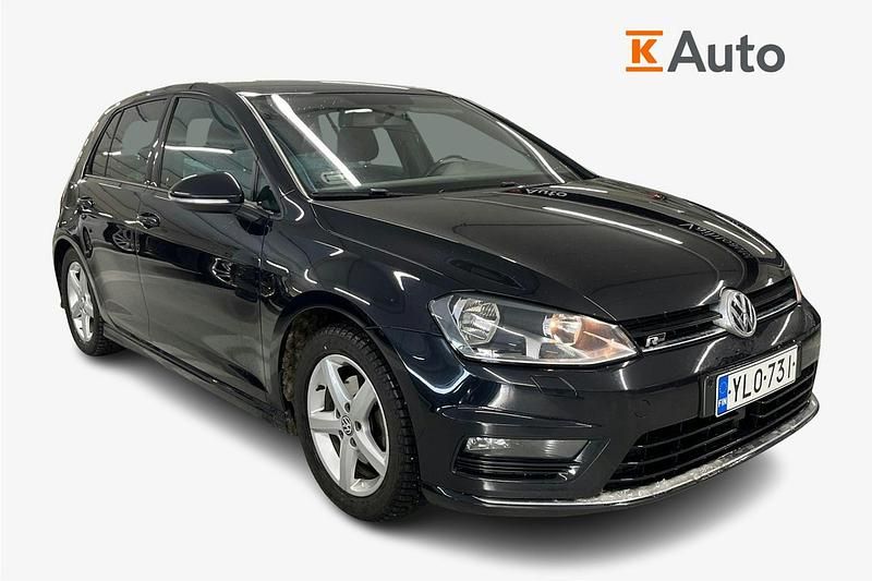 Käytetty VW Golf VII Highline 140 HP (102 kW) 2015 Musta Viistoperä