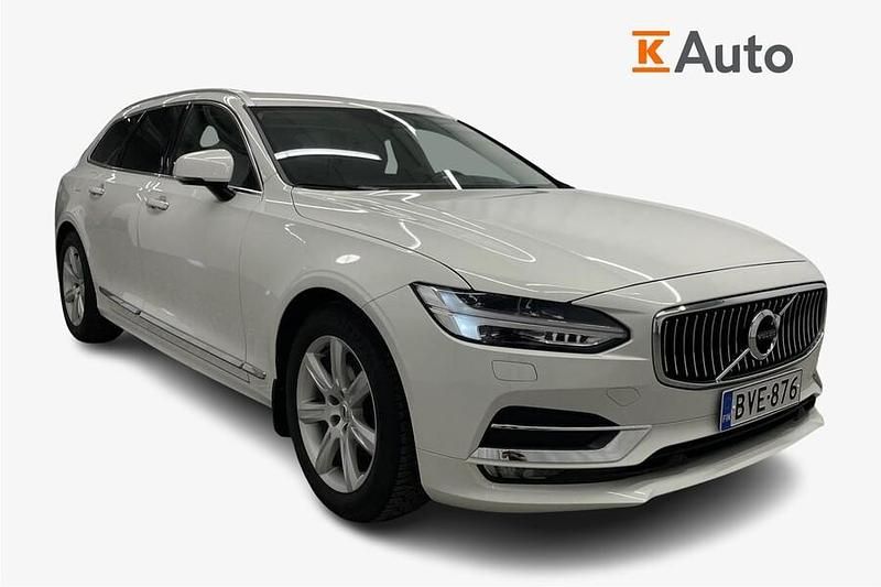 Valkoinen Käytetty 2019 Volvo V90 Business Edition Farmari | 24 790 € (Hieman kallis) - Kuva 1/4