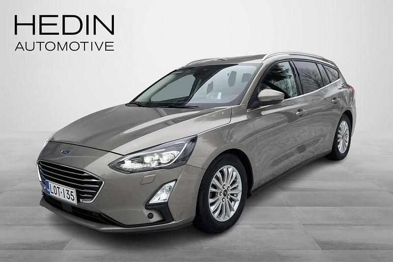 Harmaa Käytetty 2020 Ford Focus Titanium Farmari | 14 900 € (Perustarjous) - Kuva 1/4