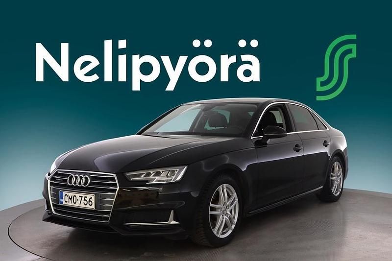 Musta Käytetty 2019 Audi A4 Business Sedan | 21 900 € (Hieman kallis) - Kuva 1/3