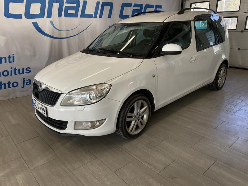 Valkoinen Käytetty 2014 Skoda Roomster Style Tila-auto | 5 890 € - Kuva 1/4