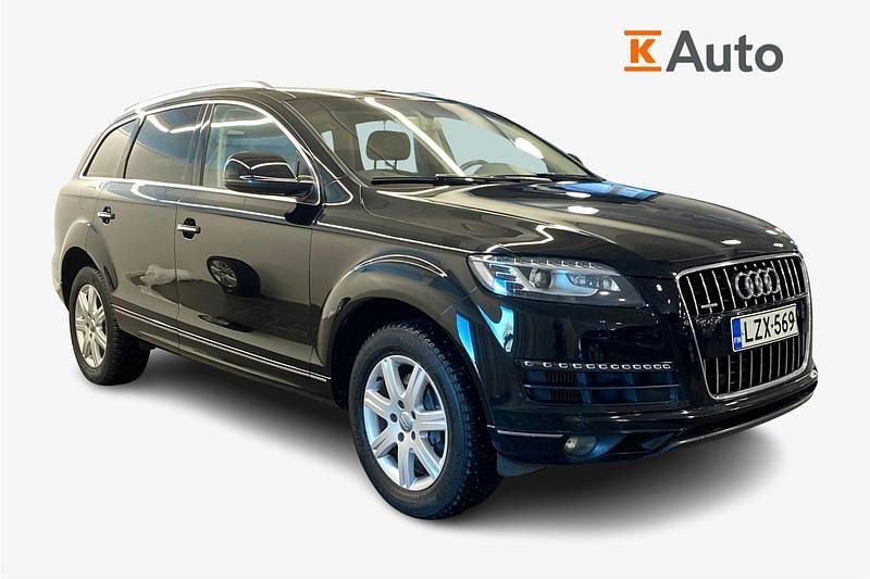 Käytetty Audi Q7 245 HP (180 kW) 2012 Musta Katumaasturi