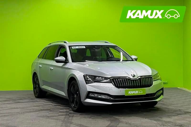 Hopea / harmaa Käytetty 2021 Skoda Superb Business Line Farmari | 22 690 € (Hyvä tarjous) - Kuva 1/4