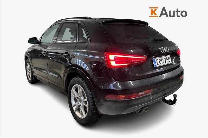 Käytetty Audi Q3 150 HP (110 kW) 2017 Musta Katumaasturi