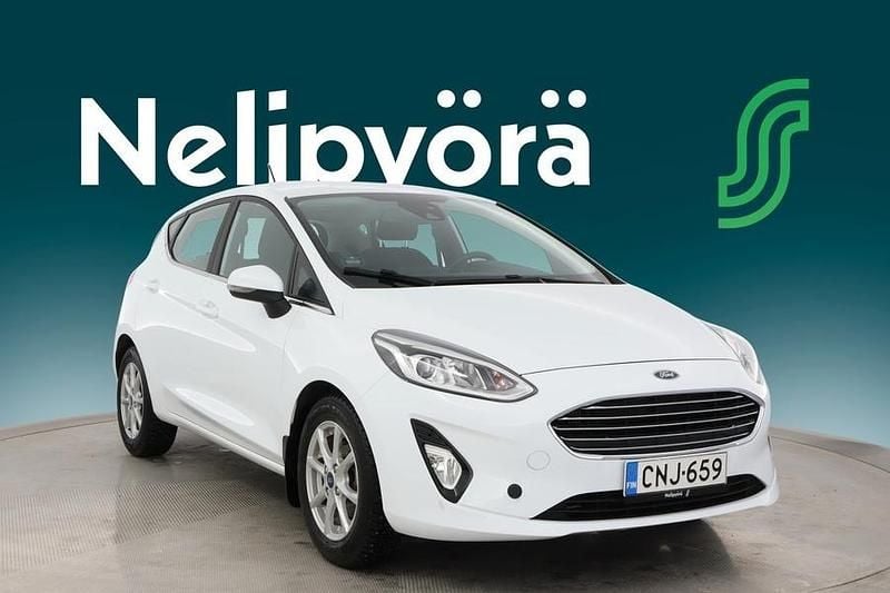 Käytetty Ford Fiesta Titanium 101 HP (74 kW) 2019 Valkoinen Viistoperä