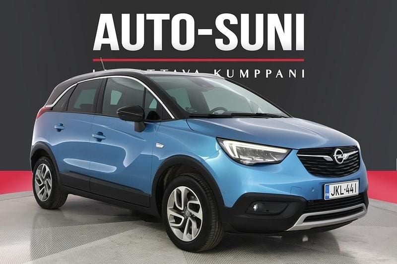 Sininen Käytetty 2017 Opel Crossland X Innovation Katumaasturi | 12 390 € (Perustarjous) - Kuva 1/4