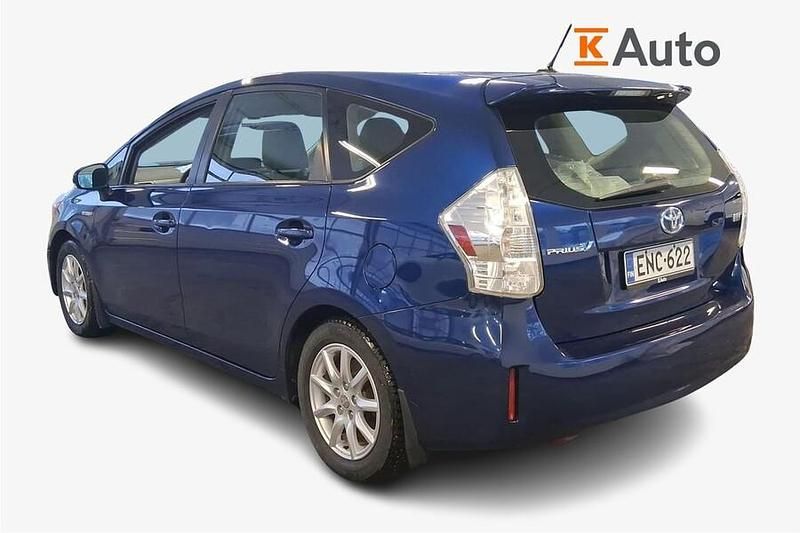 Käytetty Toyota Prius+ 99 HP (72 kW) 2014 Sininen Tila-auto