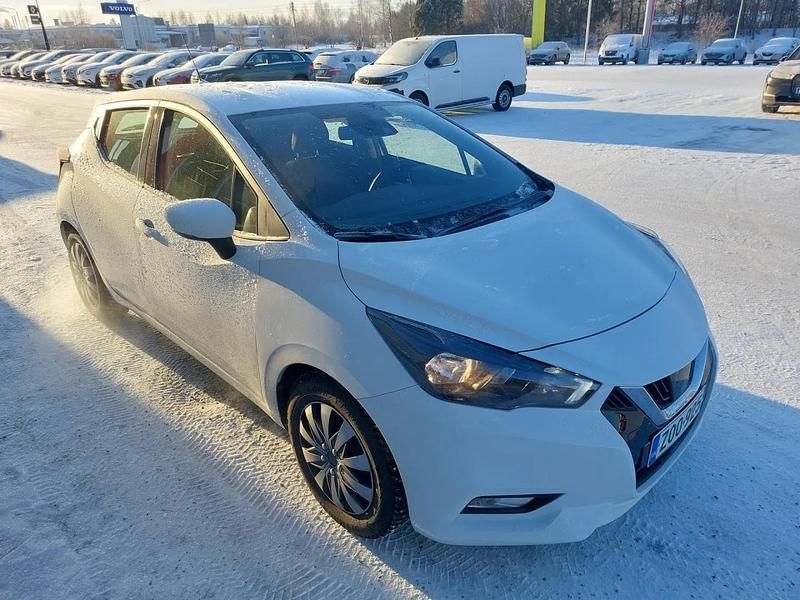 Käytetty Nissan Micra Acenta 92 HP (67 kW) 2022 Valkoinen Viistoperä