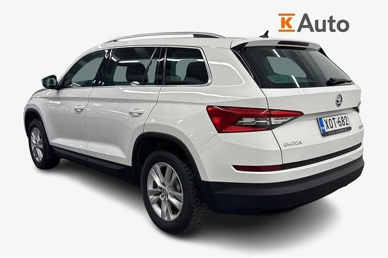 Käytetty Skoda Kodiaq Ambition 150 HP (110 kW) 2018 Valkoinen Katumaasturi
