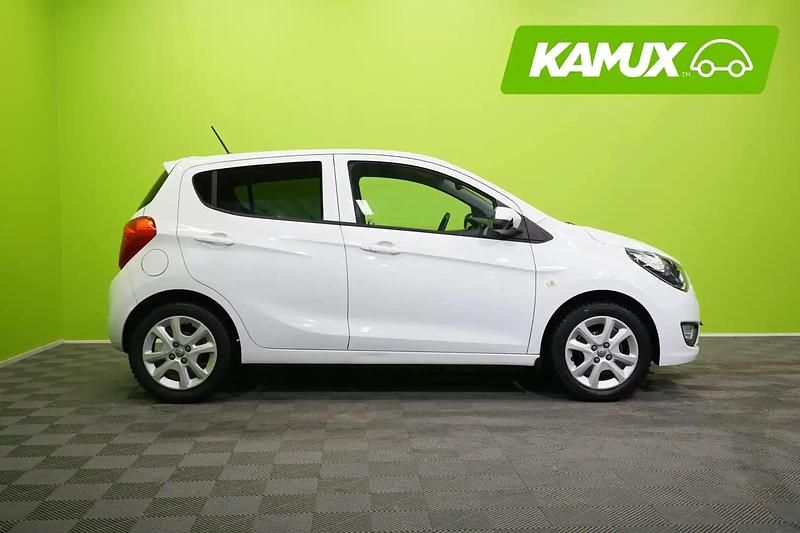 Käytetty Opel Karl Enjoy 75 HP (55 kW) 2015 Valkoinen Viistoperä