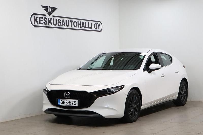 Käytetty Mazda 3 Vision 122 HP (89 kW) 2019 Valkoinen Viistoperä