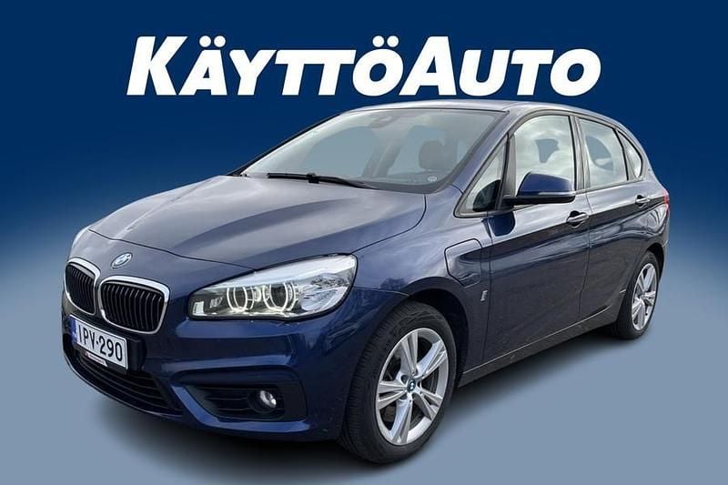 Sininen Käytetty 2018 BMW 225 Active Tourer Sport Line Tila-auto | 15 490 € (Hyvä tarjous) - Kuva 1/4