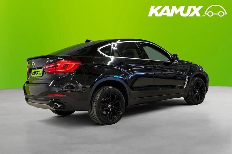 Käytetty BMW X6 258 HP (189 kW) 2016 Musta Katumaasturi