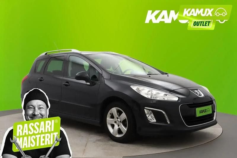 Käytetty Peugeot 308 SW Family 120 HP (88 kW) 2013 Hopea / harmaa Farmari