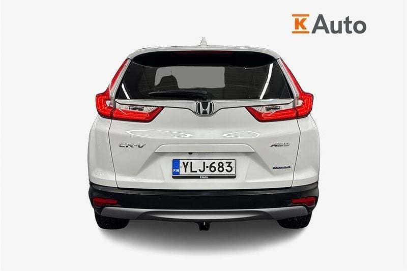 Käytetty Honda CR-V Elegance 146 HP (107 kW) 2019 Valkoinen Katumaasturi