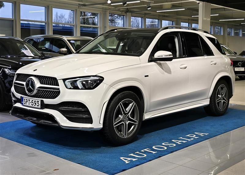 Valkoinen Käytetty 2021 Mercedes GLE350 AMG Katumaasturi | 58 900 € (Hyvä tarjous) - Kuva 1/4