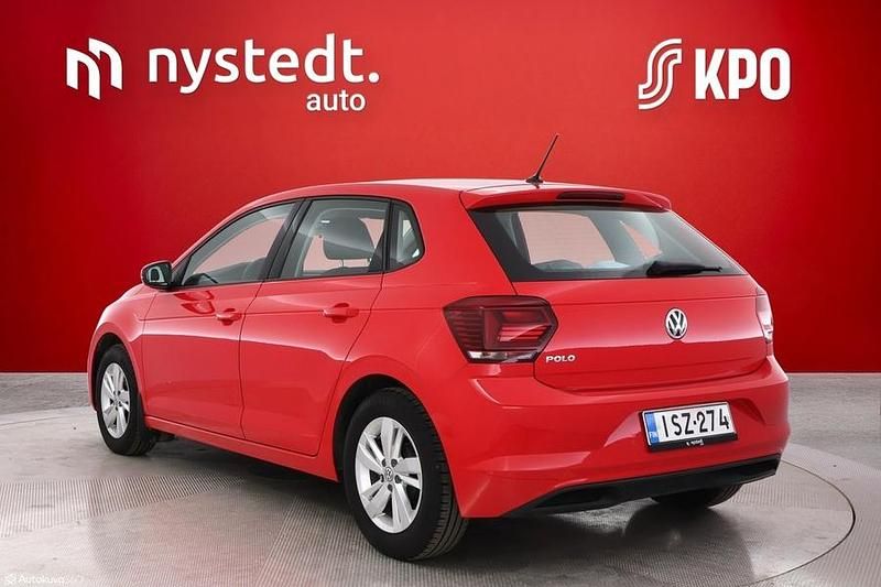 Käytetty VW Polo Style 95 HP (69 kW) 2020 Punainen Viistoperä