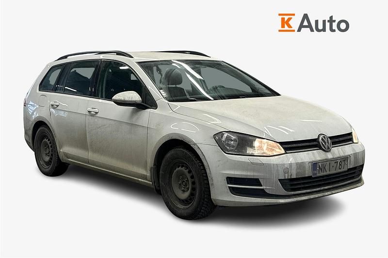 Käytetty VW Golf VII Trendline 86 HP (63 kW) 2016 Valkoinen Farmari