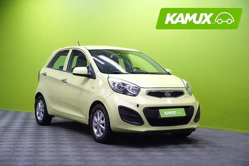 Käytetty Kia Picanto EX 84 HP (61 kW) 2012 Punainen Viistoperä