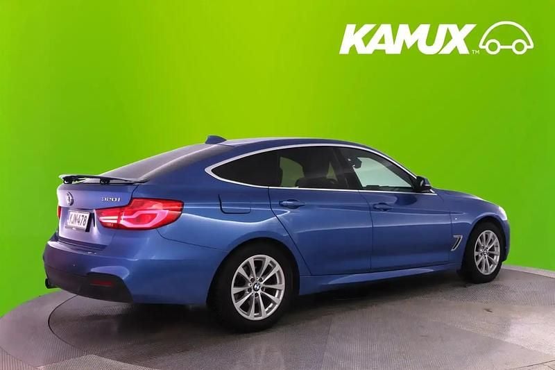 Käytetty BMW 320 Gran Turismo Exclusive 184 HP (135 kW) 2017 Sininen Sedan