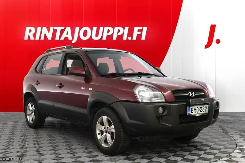 Punainen Käytetty 2006 Hyundai Tucson GLS Katumaasturi | 5 680 € - Kuva 1/4