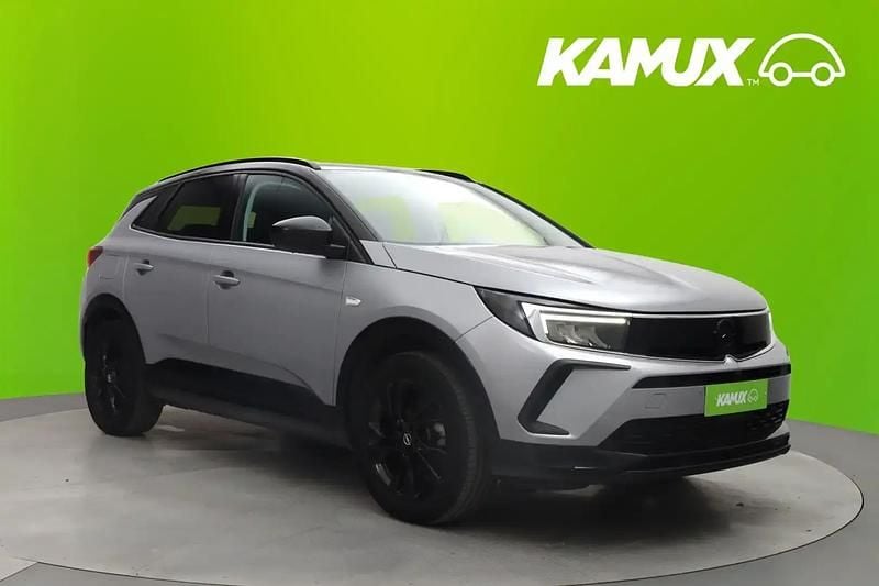 Hopea / harmaa Käytetty 2022 Opel Grandland X GS Line Katumaasturi | 22 090 € (Perustarjous) - Kuva 1/4