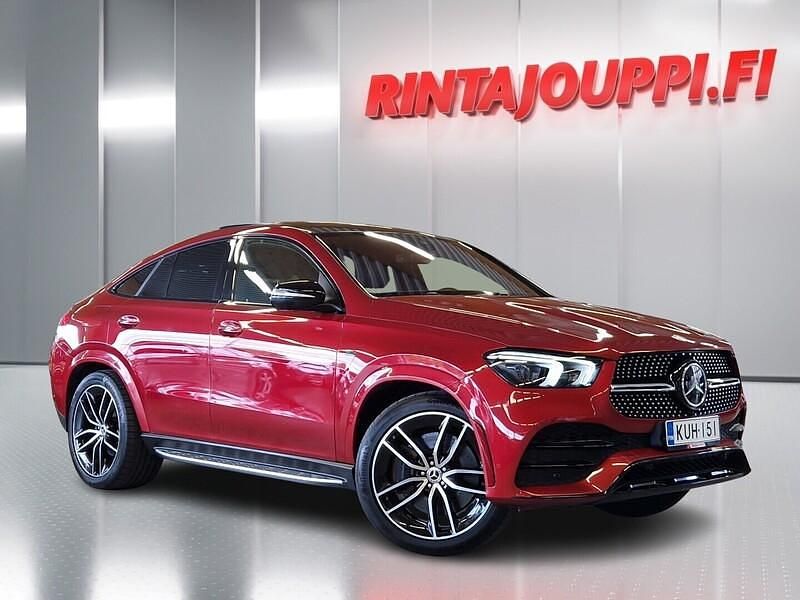 Punainen Käytetty 2021 Mercedes GLE350 AMG Coupe - kaksiovinen | 61 500 € (Perustarjous) - Kuva 1/3