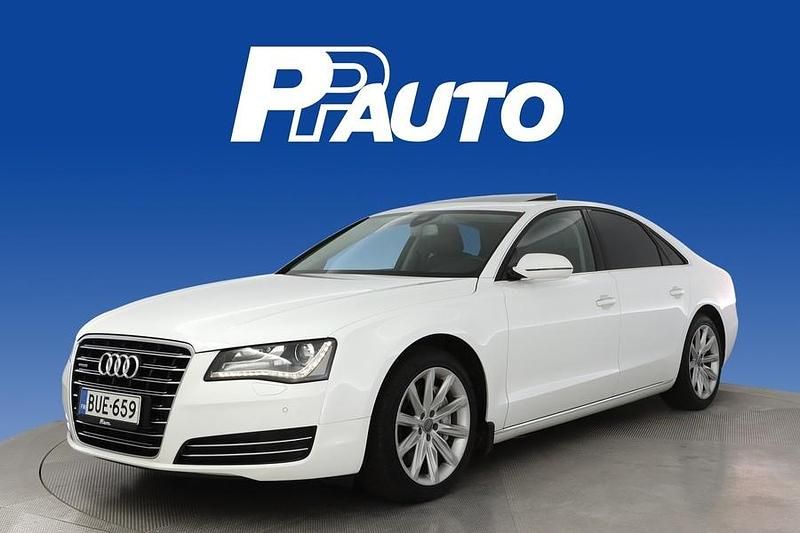 Valkoinen Käytetty 2013 Audi A8 Business Sedan | 28 990 € - Kuva 1/4