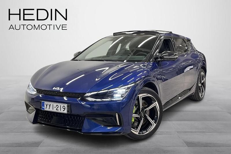 Käytetty Kia EV6 Premium 239 kW (325 HP) 2024 Sininen Katumaasturi