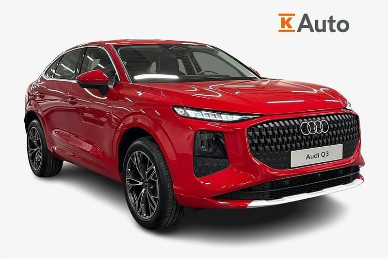 Uusi Audi Q3 Sportback 268 HP (197 kW) 2026 Met. punainen Katumaasturi
