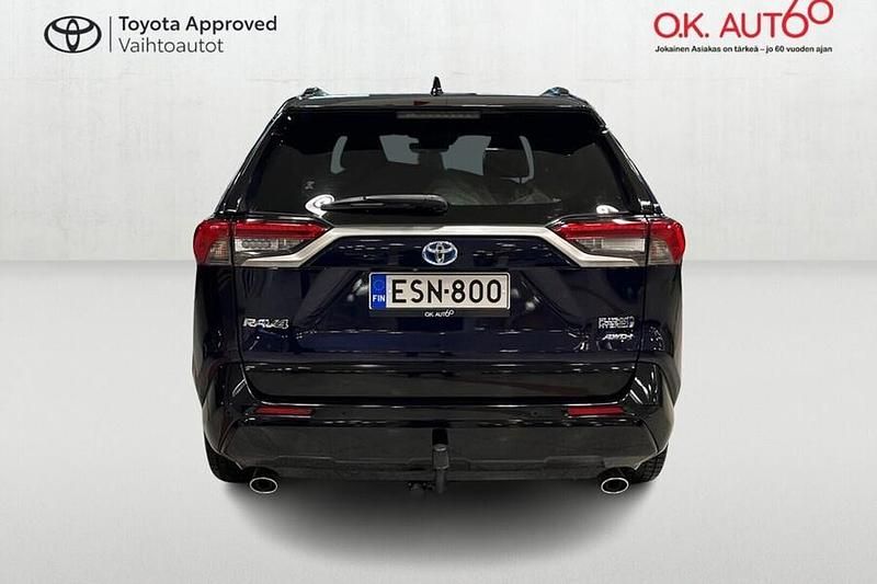 Käytetty Toyota RAV4 Hybrid Style 306 HP (225 kW) 2020 Sininen Katumaasturi