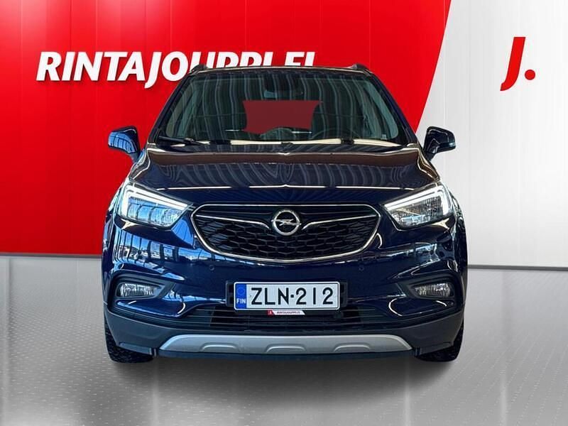 Käytetty Opel Mokka X Enjoy 140 HP (102 kW) 2017 Sininen Katumaasturi