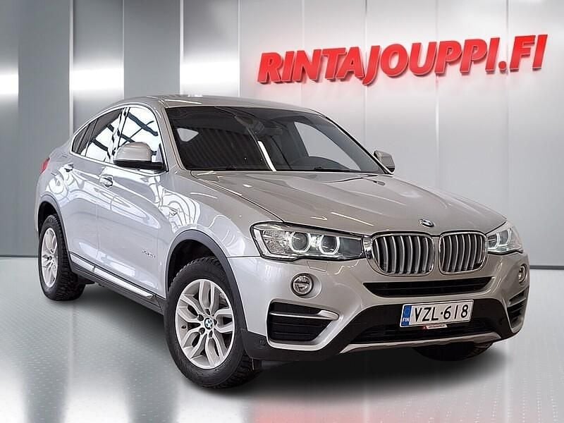 Käytetty BMW X4 xLine 190 HP (139 kW) 2018 Hopea Katumaasturi