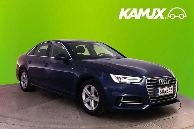 Käytetty Audi A4 Business 190 HP (139 kW) 2018 Sininen Sedan