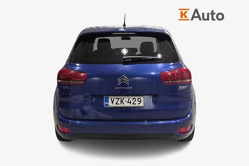 Käytetty Citroën C4 Picasso Intensive 131 HP (96 kW) 2017 Sininen Tila-auto