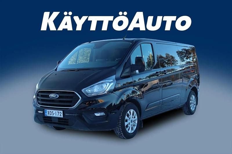 Met. musta Käytetty 2018 Ford Transit Custom Limited Van | 18 990 € (Supertarjous) - Kuva 1/4