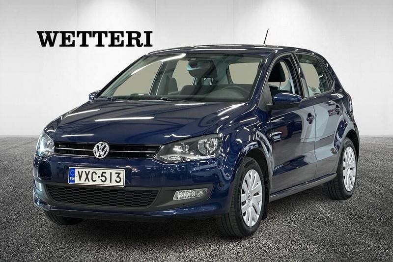 Sininen Käytetty 2013 VW Polo Comfortline Viistoperä | 7 600 € (Perustarjous) - Kuva 1/4