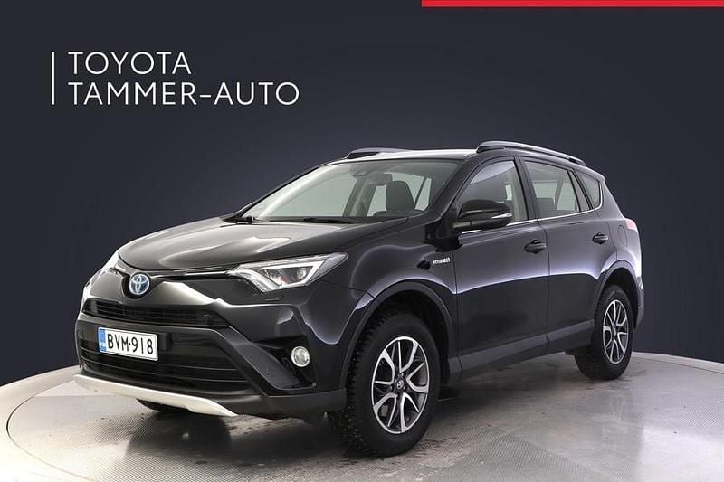 Käytetty Toyota RAV4 Hybrid Edition 155 HP (114 kW) 2018 Musta Katumaasturi