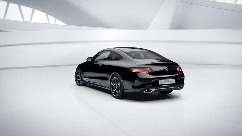 Käytetty Mercedes C300 AMG 245 HP (180 kW) 2019 Musta Coupe - kaksiovinen