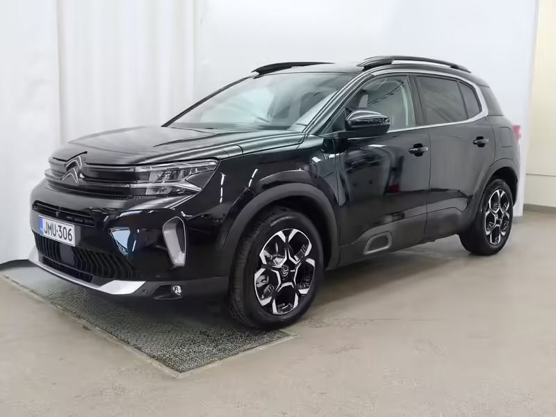 Musta Käytetty 2022 Citroën C5 Aircross Shine Katumaasturi | 39 900 € - Kuva 1/4
