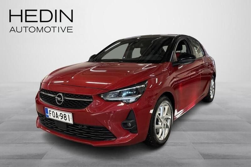 Punainen Käytetty 2021 Opel Corsa GS Line Viistoperä | 13 990 € (Perustarjous) - Kuva 1/4