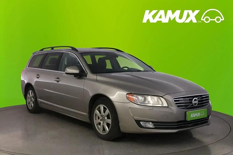Hopea / harmaa Käytetty 2014 Volvo V70 Momentum Farmari | 5 690 € - Kuva 1/4