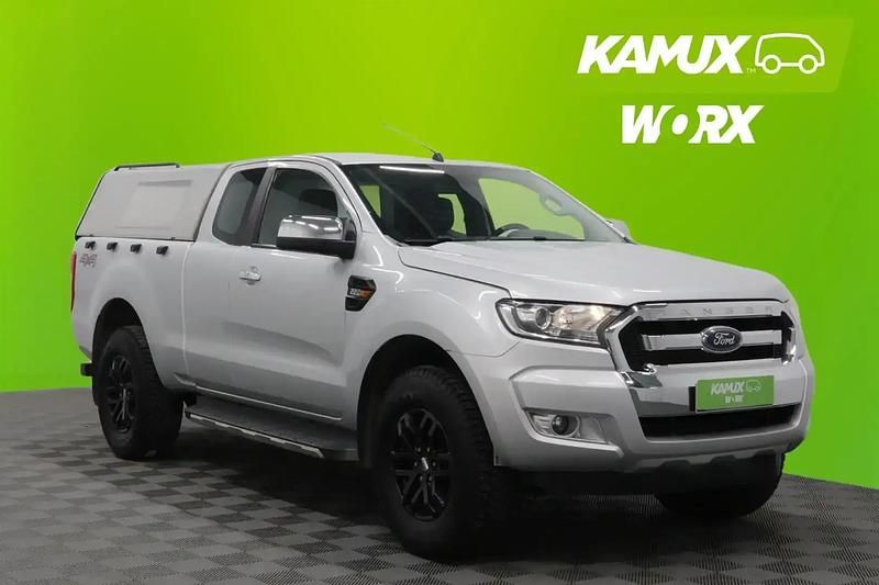 Hopea / harmaa Käytetty 2019 Ford Ranger XLT Nouto | 24 850 € (Supertarjous) - Kuva 1/4