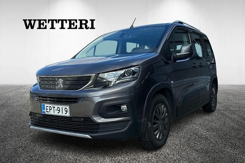 Harmaa Käytetty 2019 Peugeot Rifter Allure Tila-auto | 10 500 € - Kuva 1/3