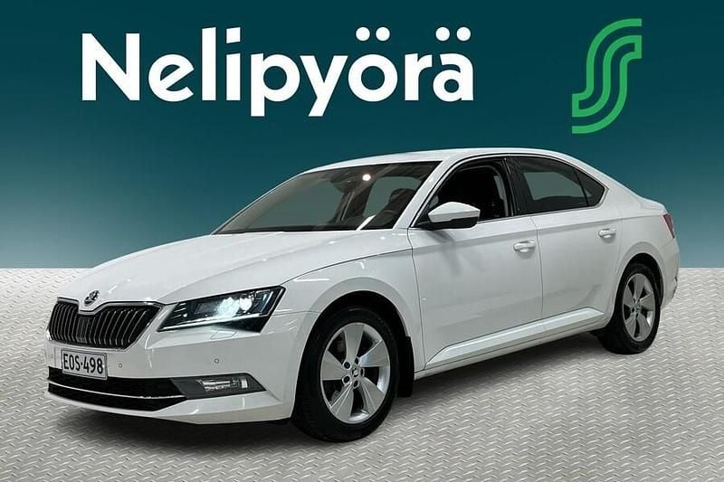 Valkoinen Käytetty 2017 Skoda Superb Sedan | 13 750 € (Perustarjous) - Kuva 1/3